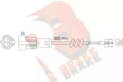 Контакт (R BRAKE: 610470RB)